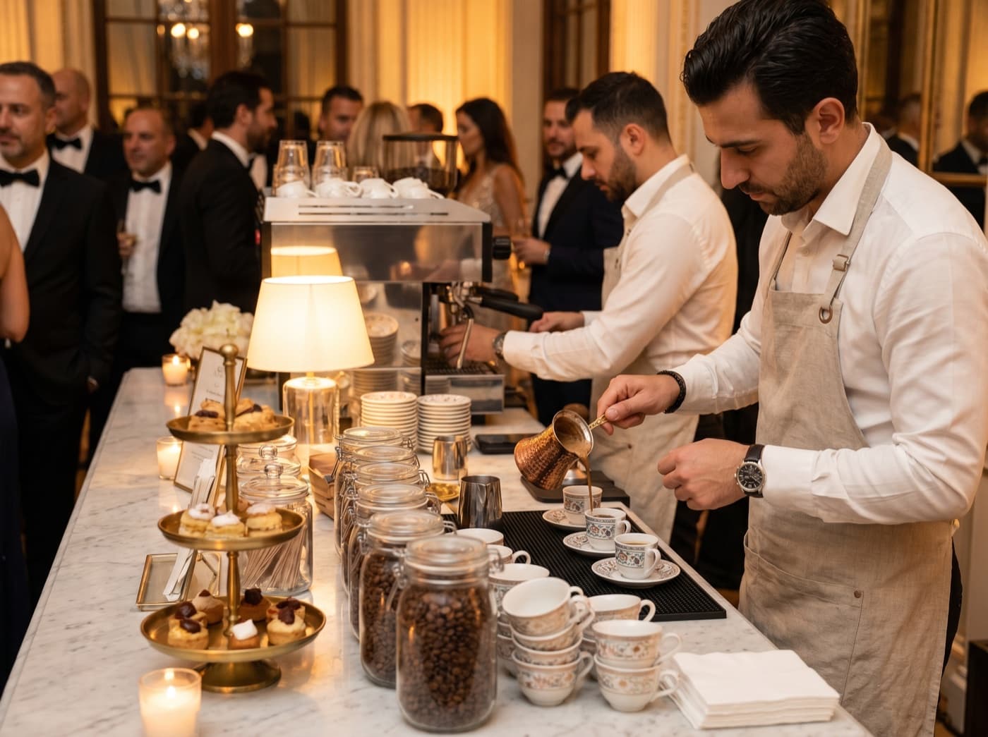 Live coffee & drink service
