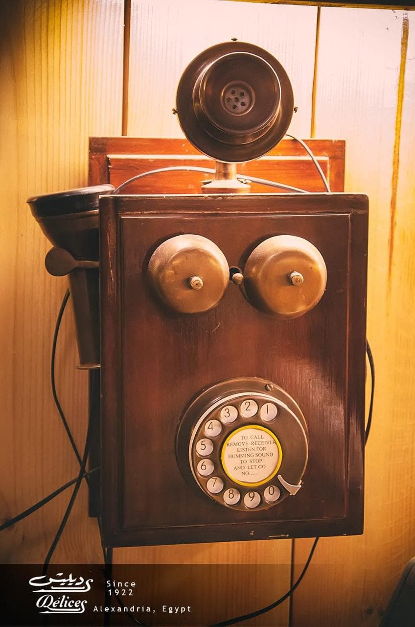 The original wall telephone